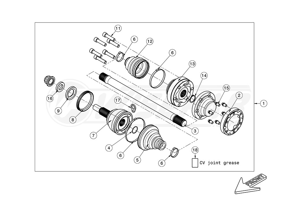 Axle Diagram