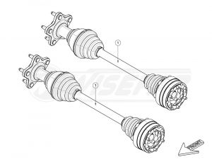 Wisefab Halfshaft Spare parts