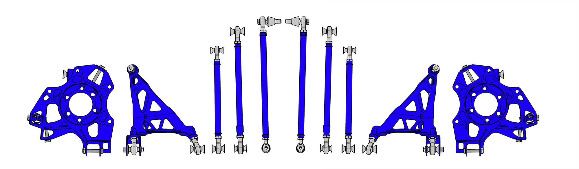 Wisefab rear suspension kit for Nissan 350Z